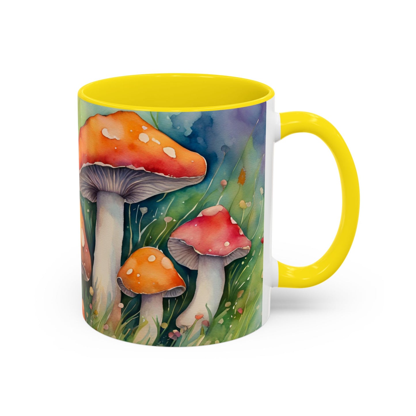 Mushroom 5 Accent Mug 11oz