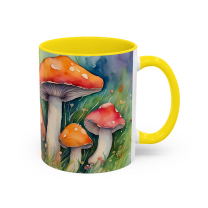 Mushroom 5 Accent Mug 11oz