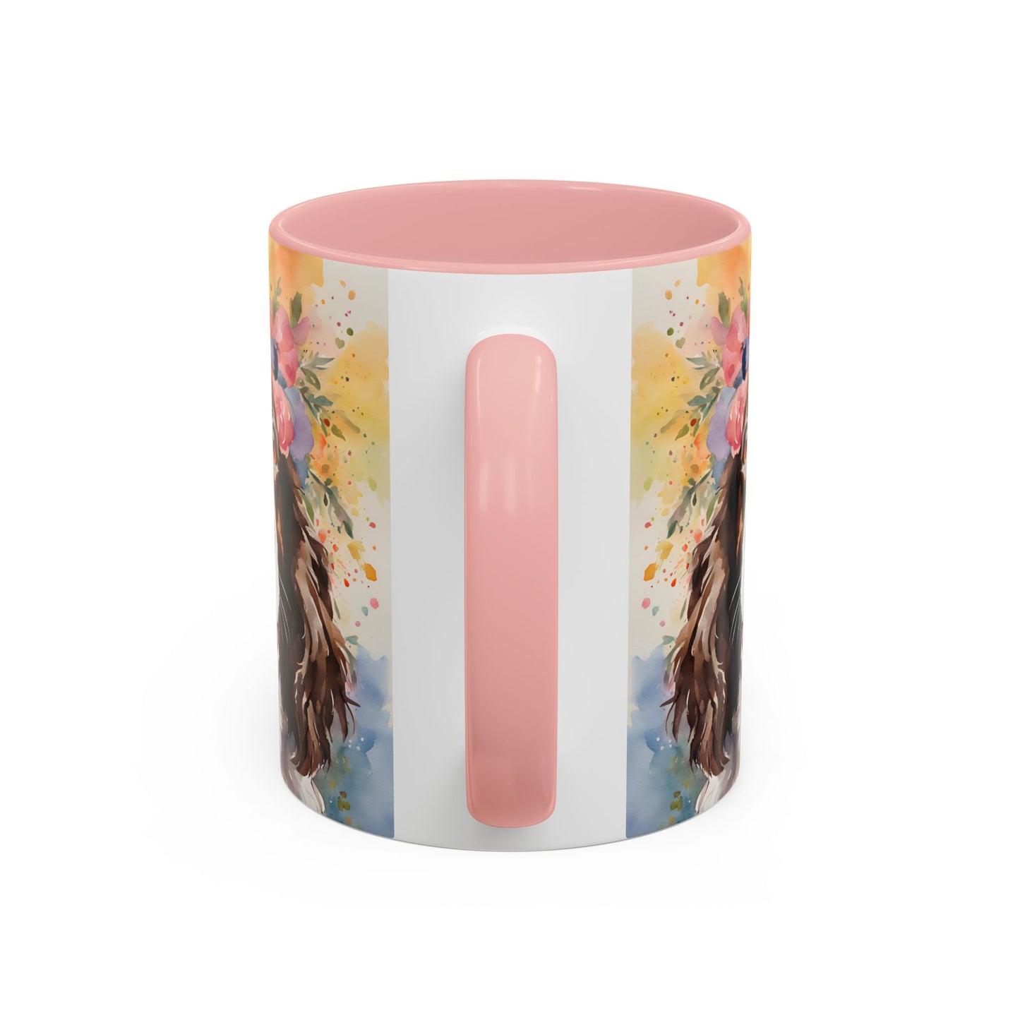 Springer Spaniel 03 Accent Coffee Mug - Dog Lover Gift