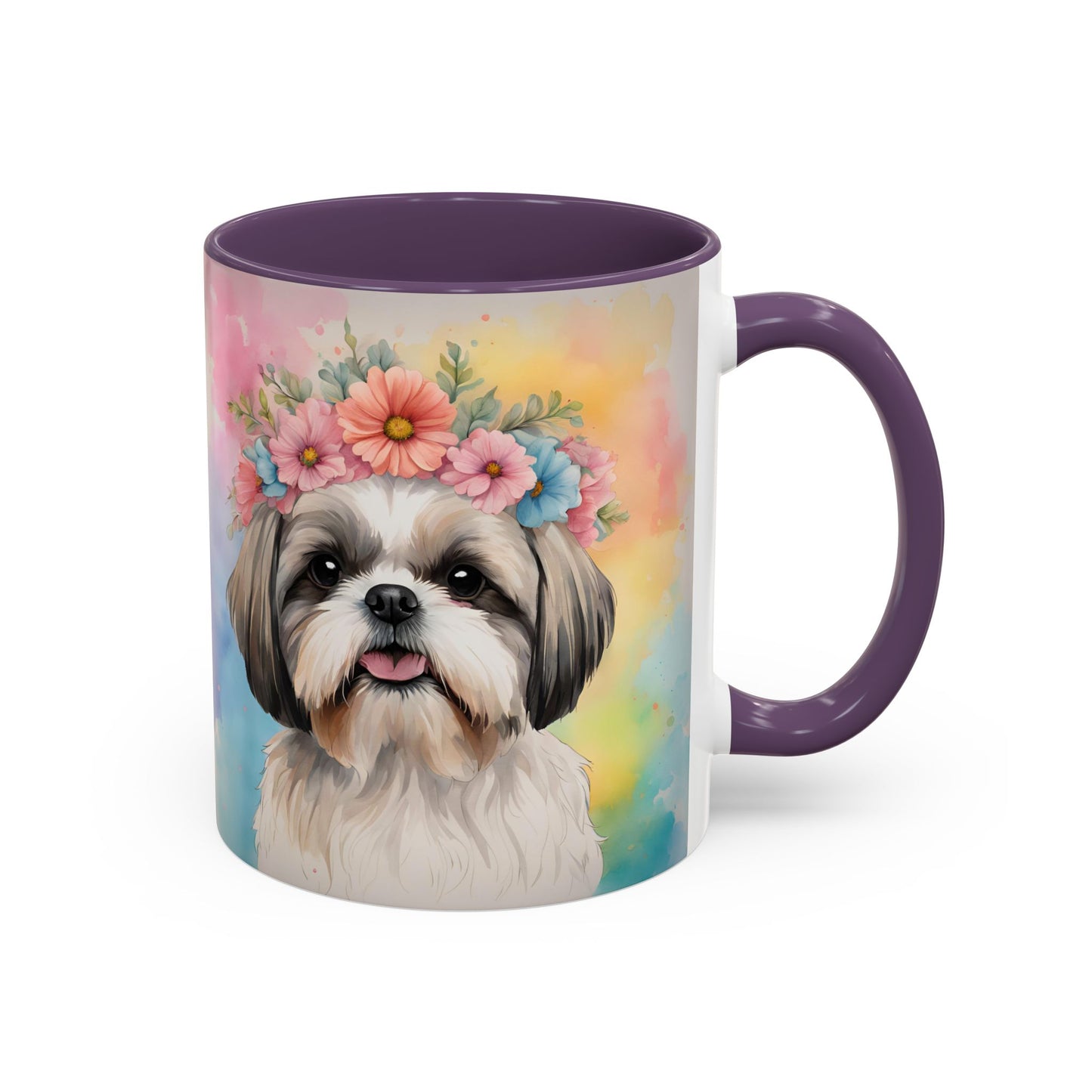 Shih Tzu 03 Accent Coffee Mug - Dog Lover Gift