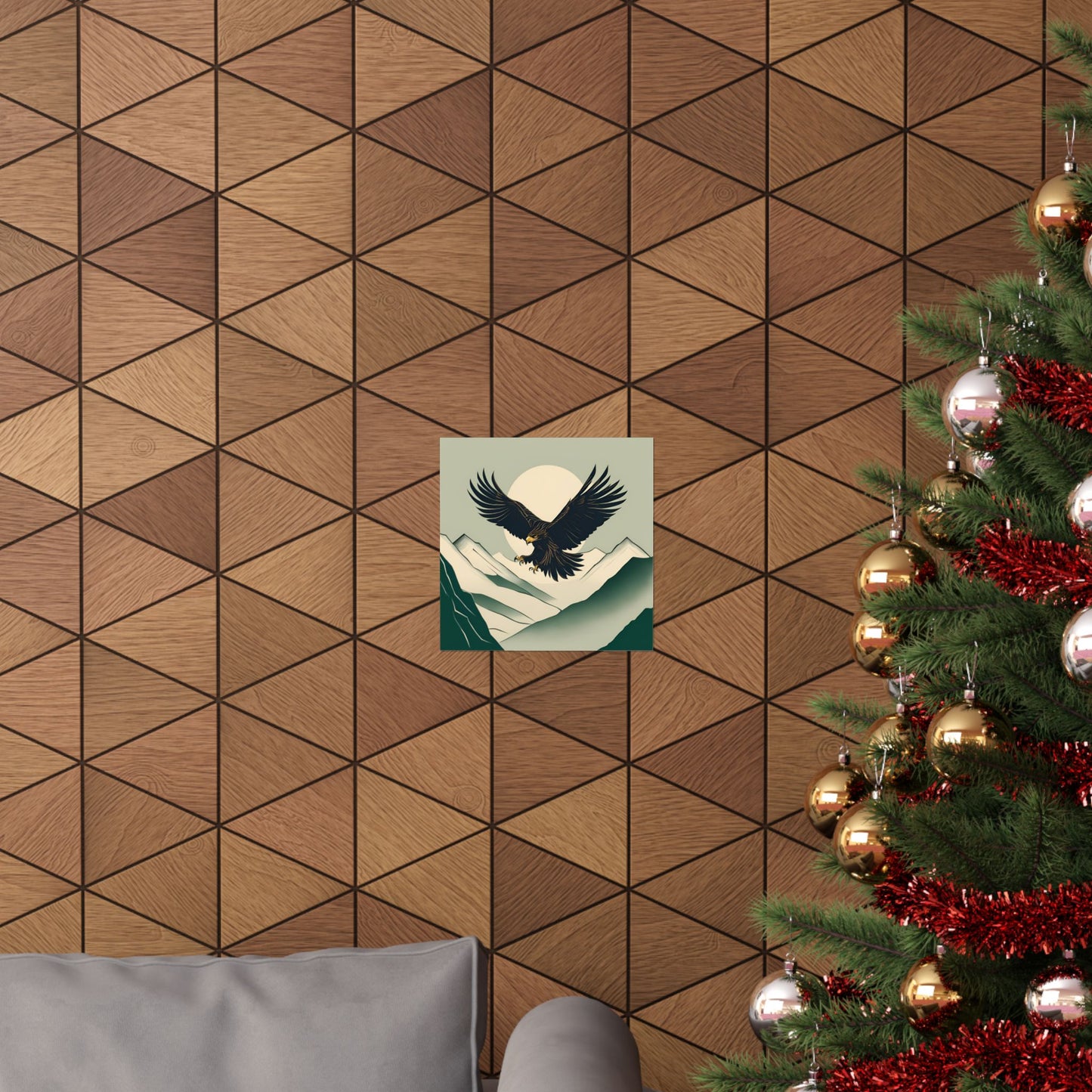 Lone Collection Eagle 17 Matte Square Posters