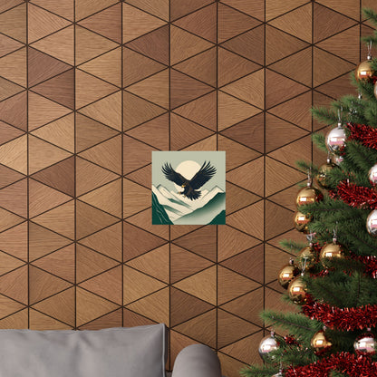 Lone Collection Eagle 17 Matte Square Posters