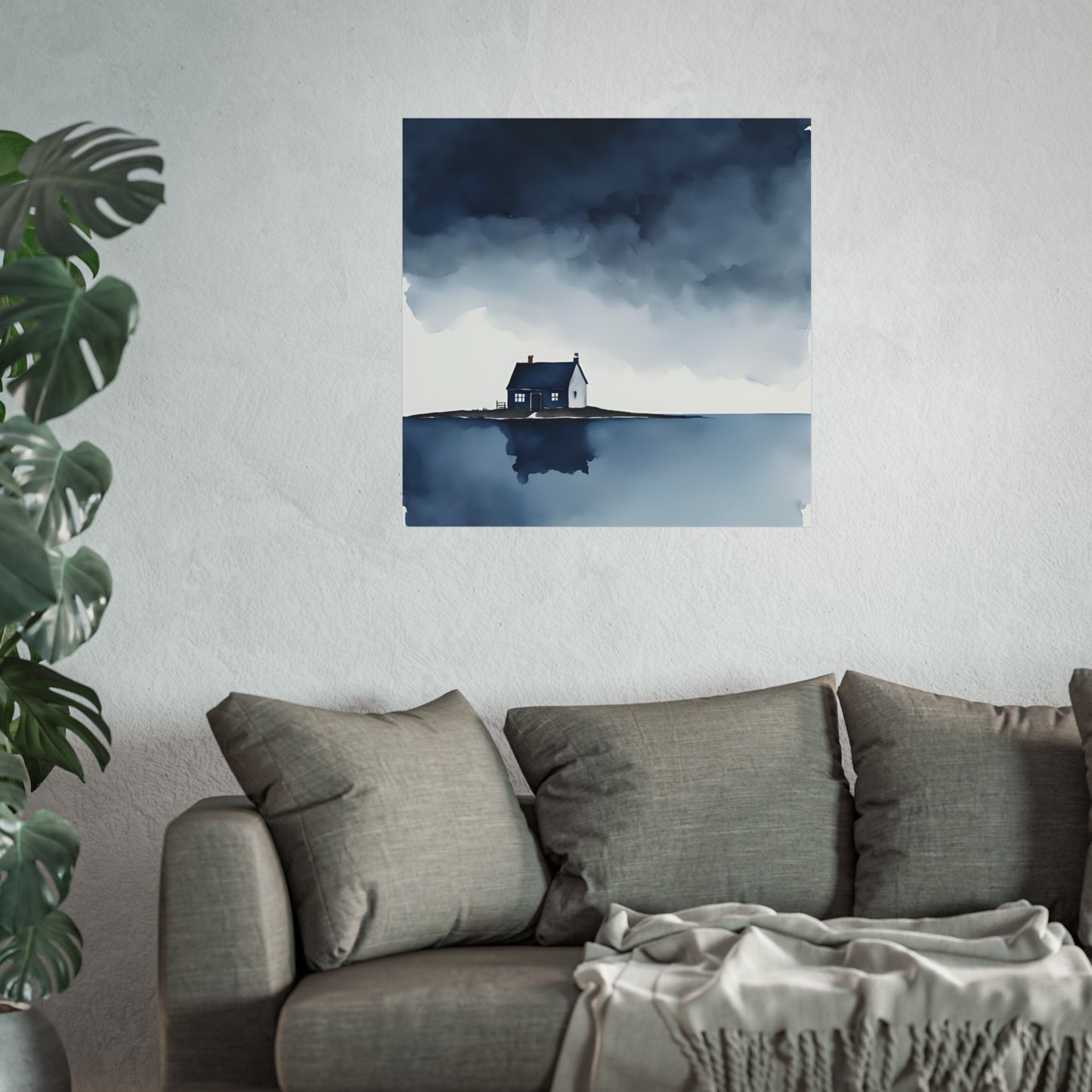 Blue Collection 6 Matte Print