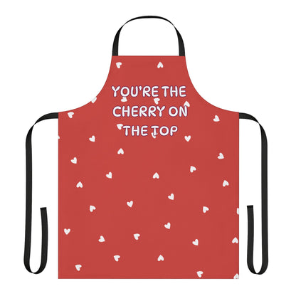 You’re The Cherry On The Top Valentines Apron, 5-Color Straps
