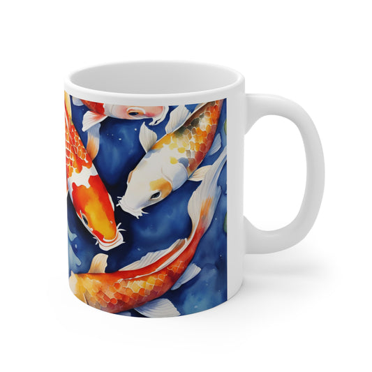 Koi Carp 04 Mug - Nature's Beauty Collection
