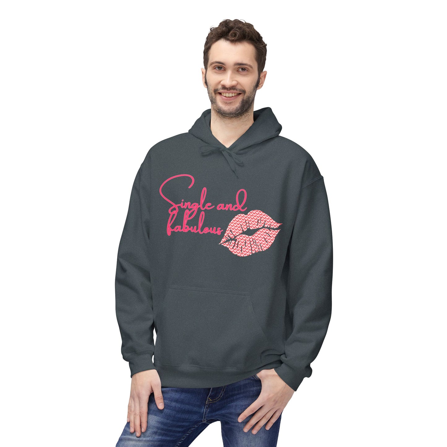Single And Fabulous Unisex Valentines Hoodie