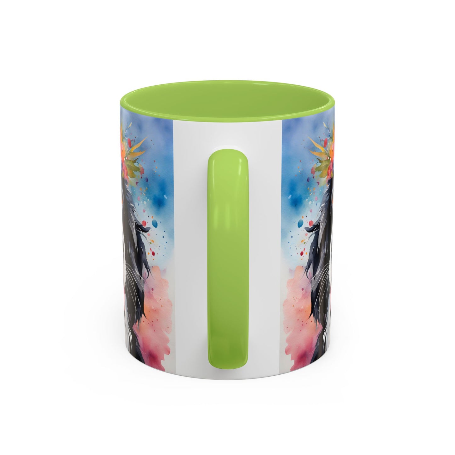 Springer Spaniel 02 Accent Coffee Mug - Dog Lover Gift