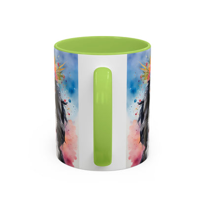 Springer Spaniel 02 Accent Coffee Mug - Dog Lover Gift