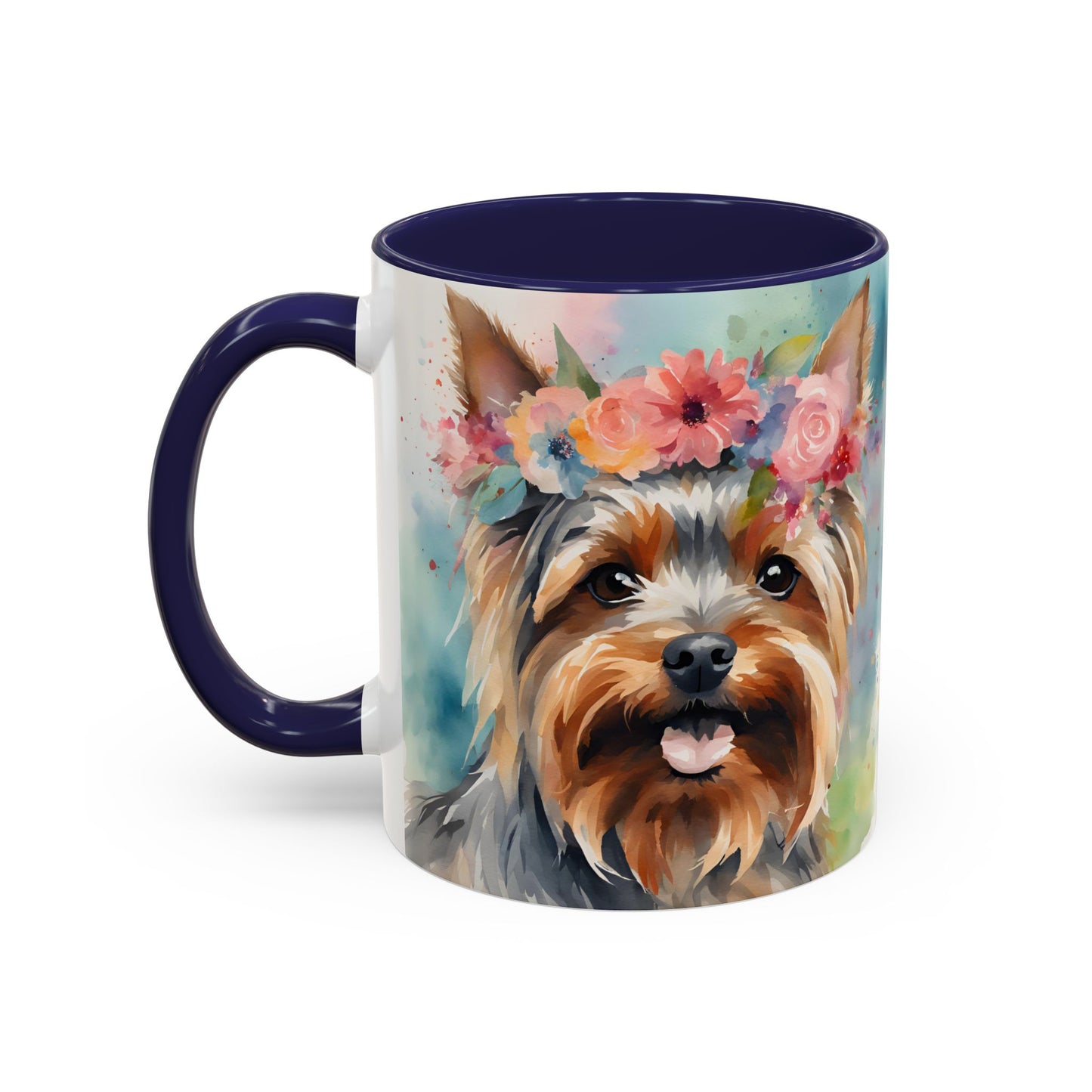 Yorkshire Terrier 04 Accent Coffee Mug - Dog Lover Gift