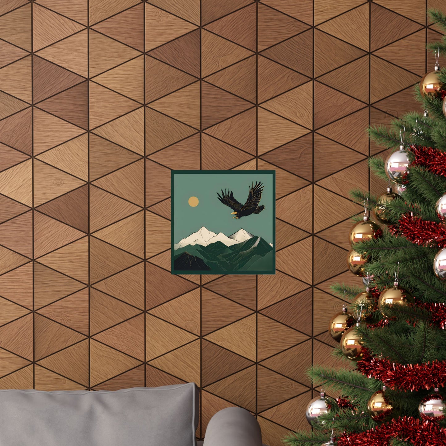 Lone Collection Eagle 12 Matte Square Posters