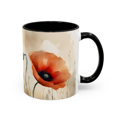 Poppy 4 Accent Mug 11oz