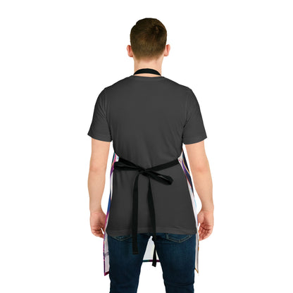 Multicolored Dachshund Adult Apron (AOP)