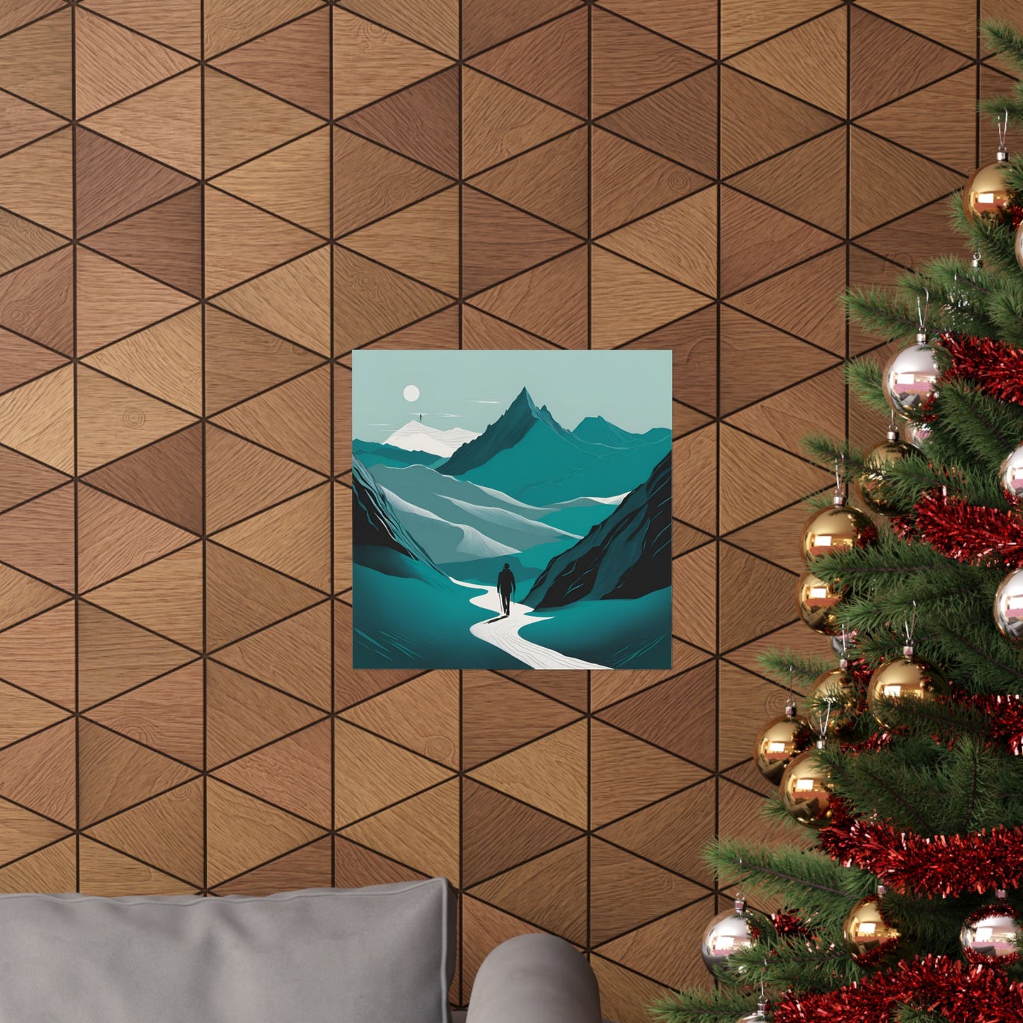 Lone Collection Walker 18 Matte Square Posters