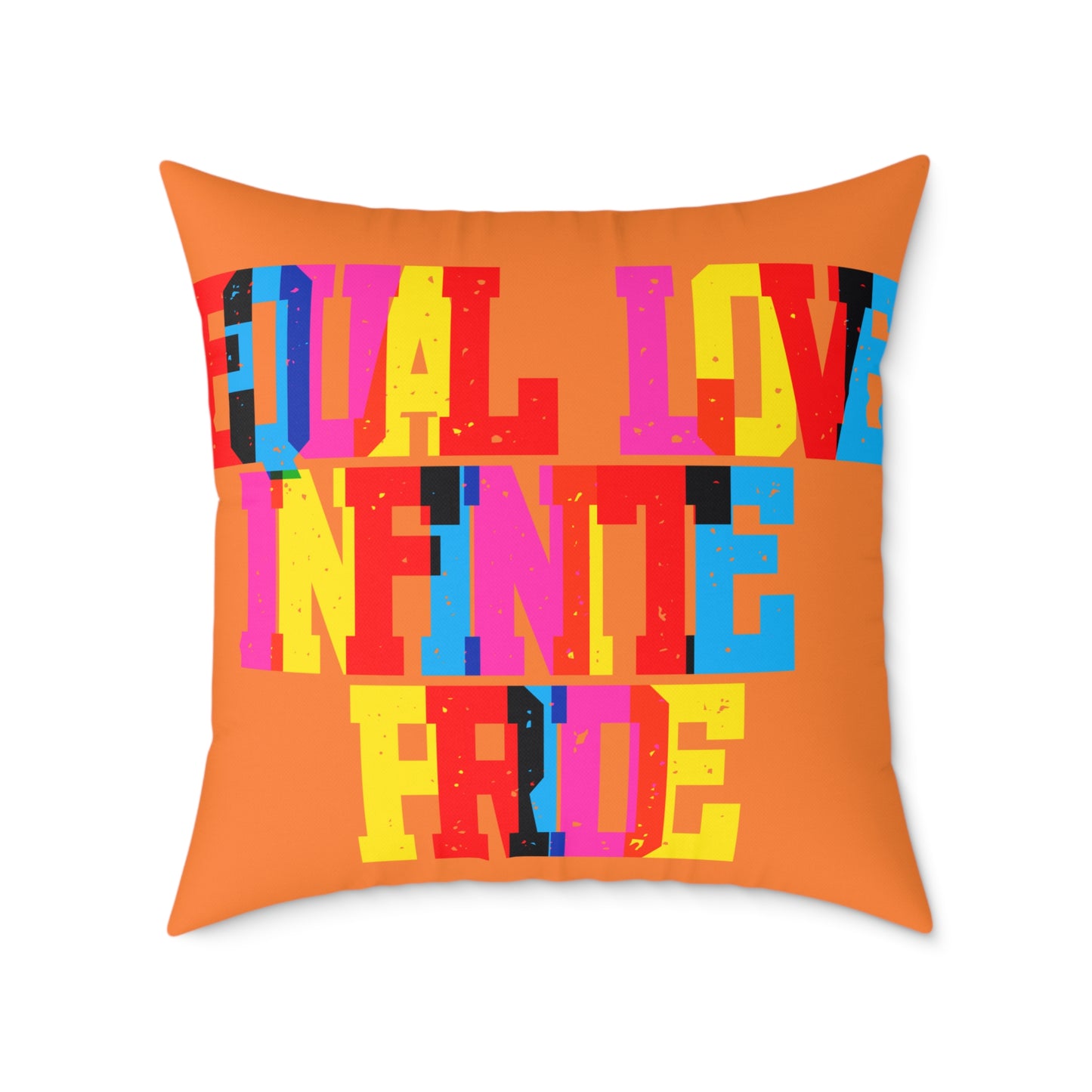 Equal Love Infinite Pride Poly Pillow