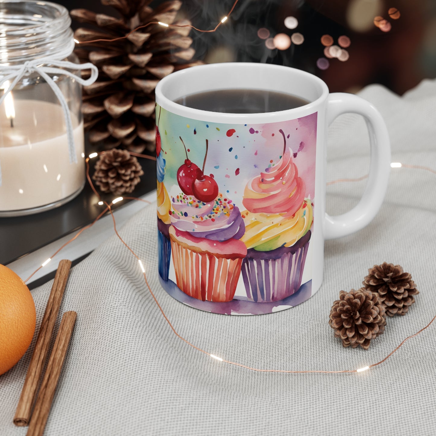 Cup Cakes 01 Mug - Nature's Beauty Collection