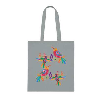 Funky birds 06 Cotton Tote