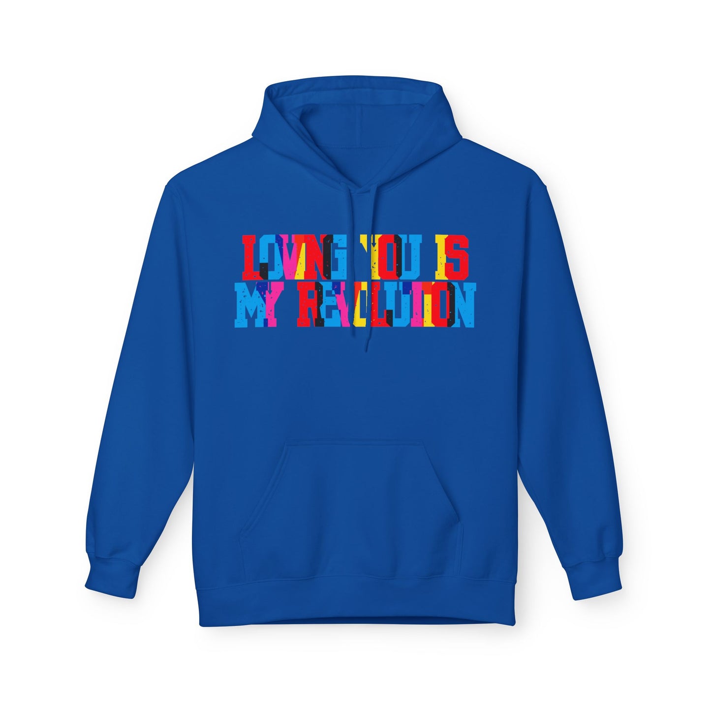 Loving You Is My Revolution Unisex Valentines Hoodie