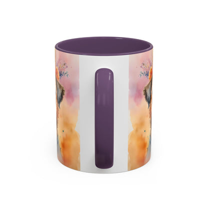 Border Terrier 01 Accent Coffee Mug - Dog Lover Gift
