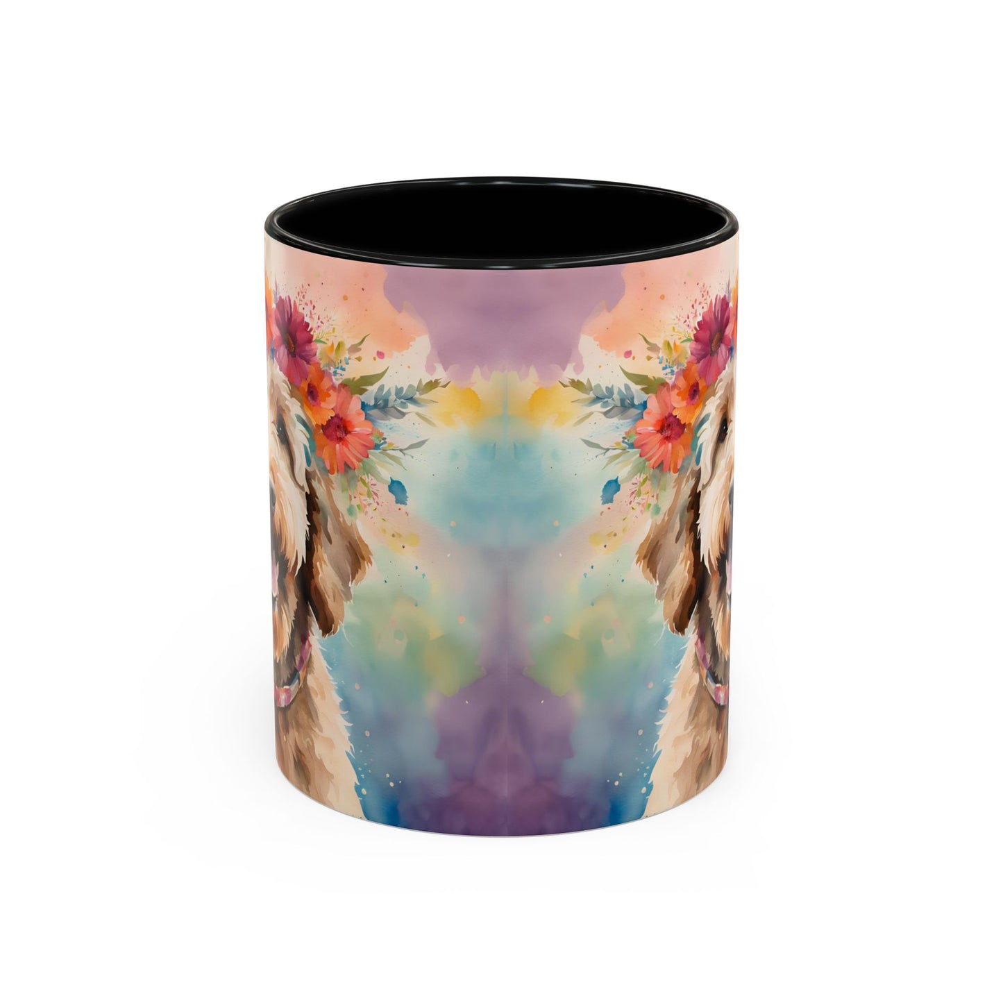 Labradoodle 04 Accent Coffee Mug - Dog Lover Gift