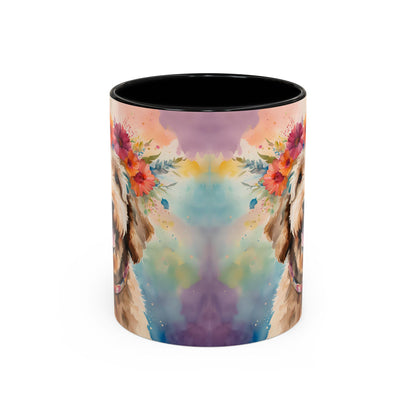 Labradoodle 04 Accent Coffee Mug - Dog Lover Gift