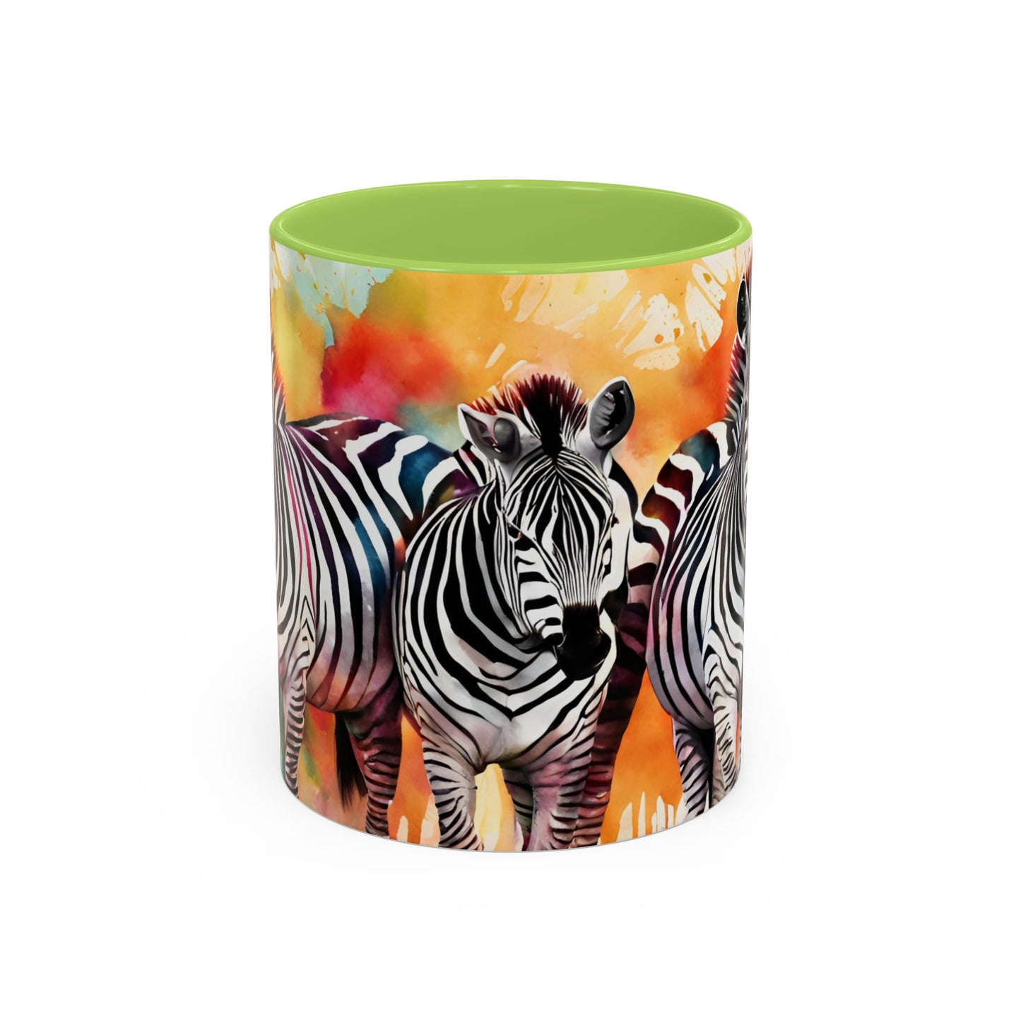 Multicoloured Zebra 1 Accent Mug 11oz