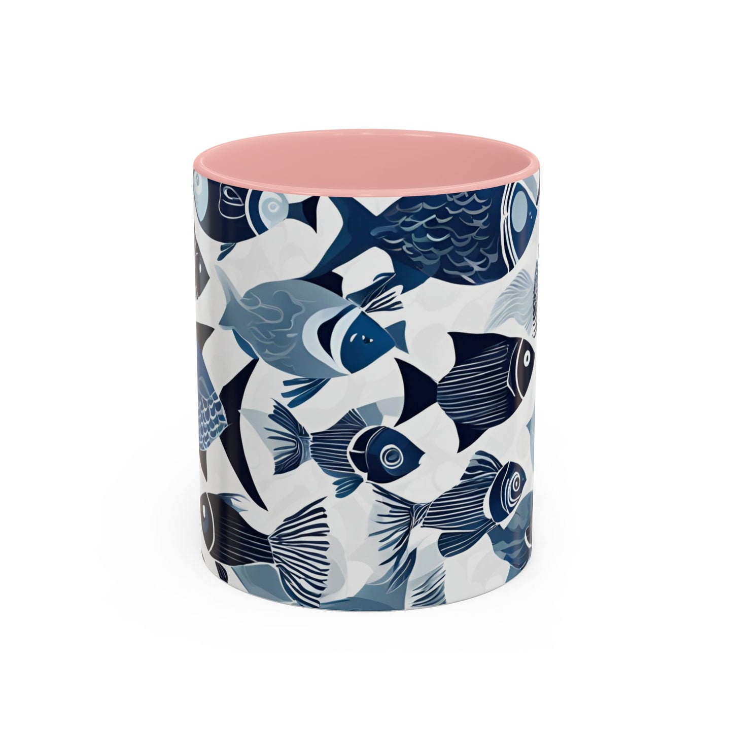 Fish 12 Accent Coffee Mug (11oz)