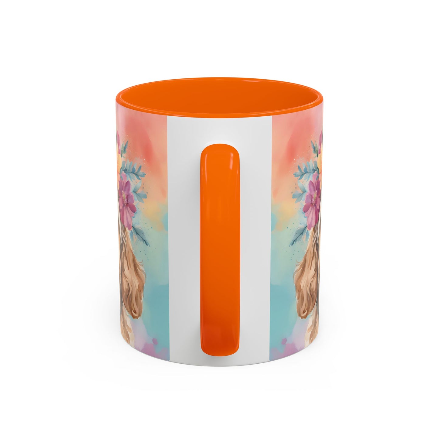 Cockapoo 01 Accent Coffee Mug - Dog Lover Gift