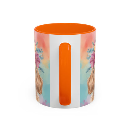 Cockapoo 01 Accent Coffee Mug - Dog Lover Gift