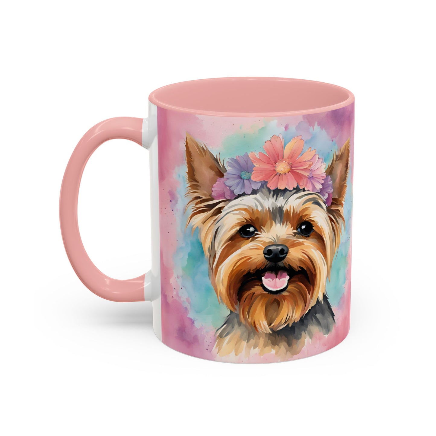 Yorkshire Terrier 02 Accent Coffee Mug - Dog Lover Gift