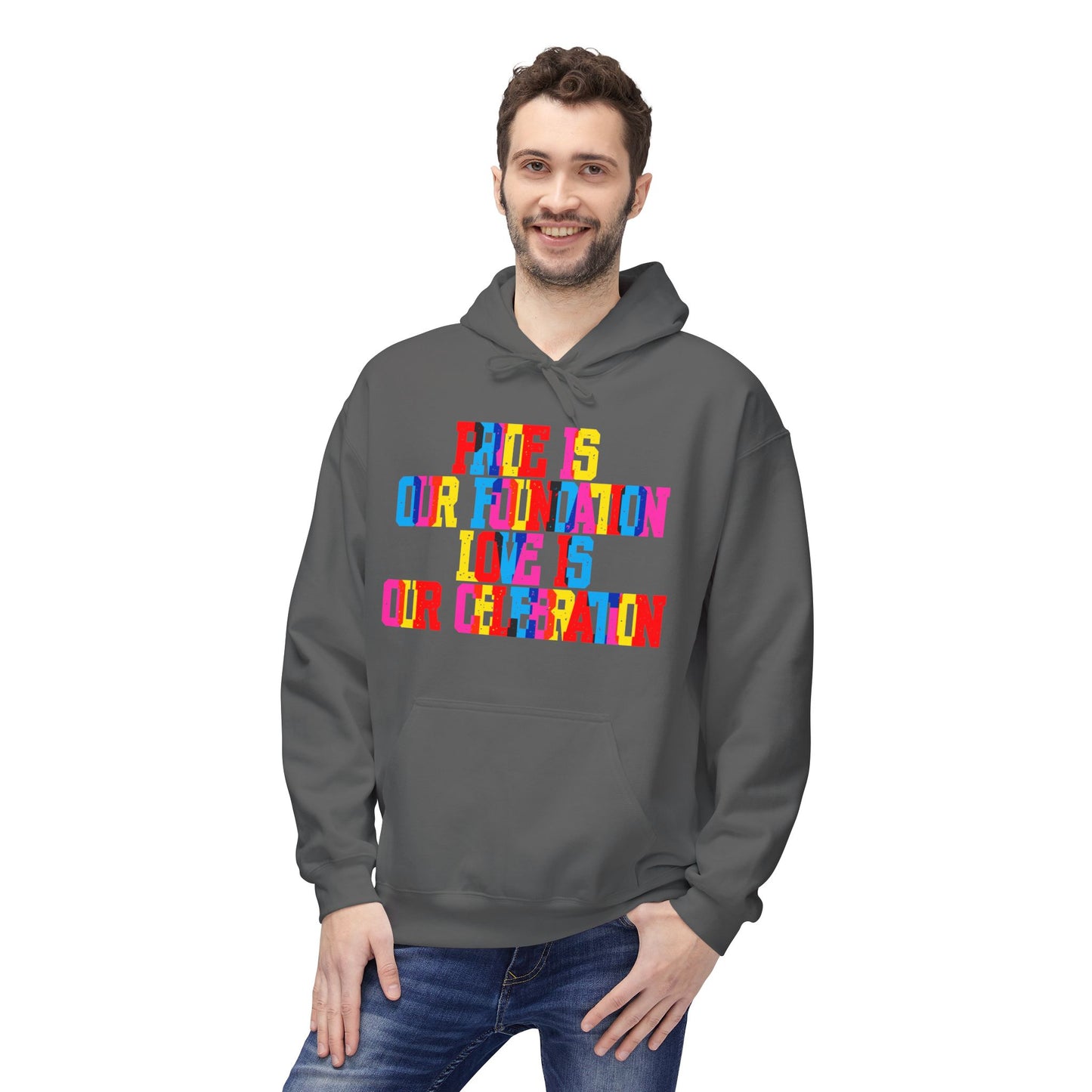 Pride Is Our Foundation Love Is Our Celebration Unisex Valentines Hoodie