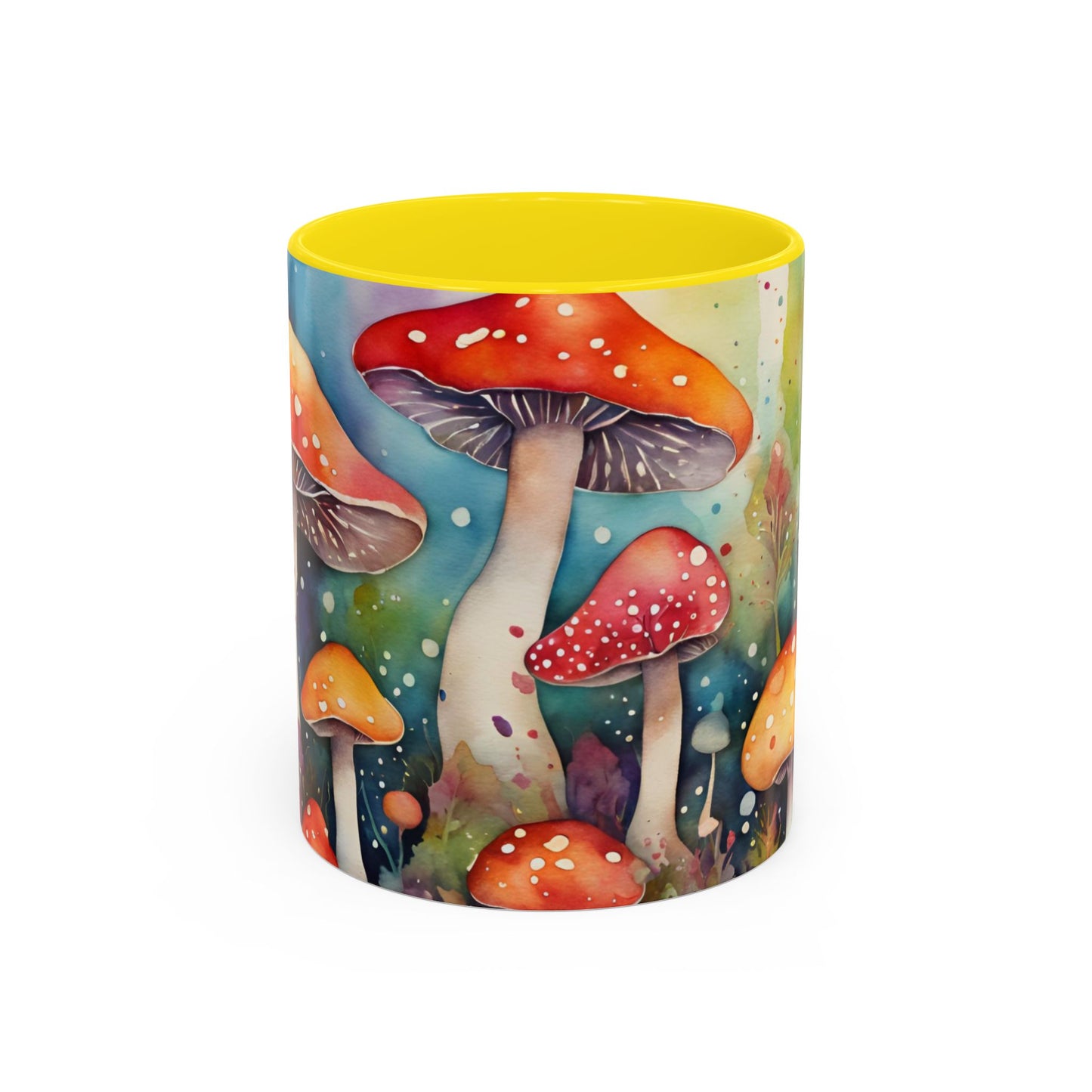Mushroom 4 Accent Mug 11oz