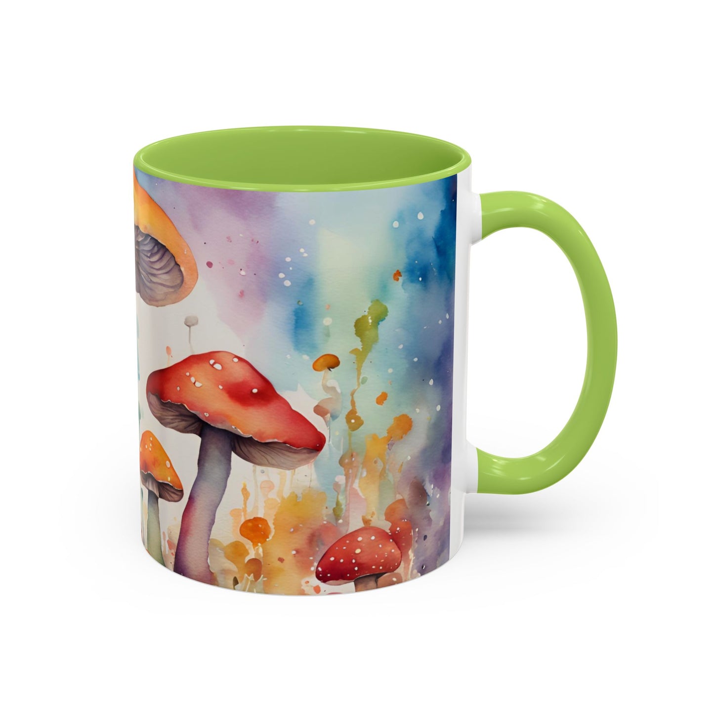 Mushroom 3 Accent Mug 11oz