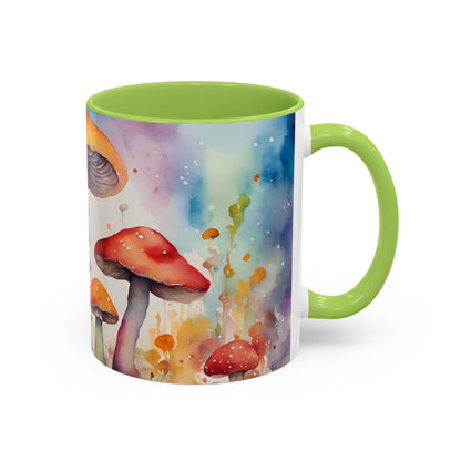Mushroom 3 Accent Mug 11oz