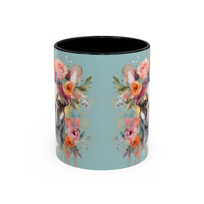 French Bulldog 02 Accent Coffee Mug - Dog Lover Gift