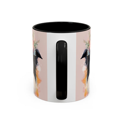Border Collie 02 Accent Coffee Mug - Dog Lover Gift