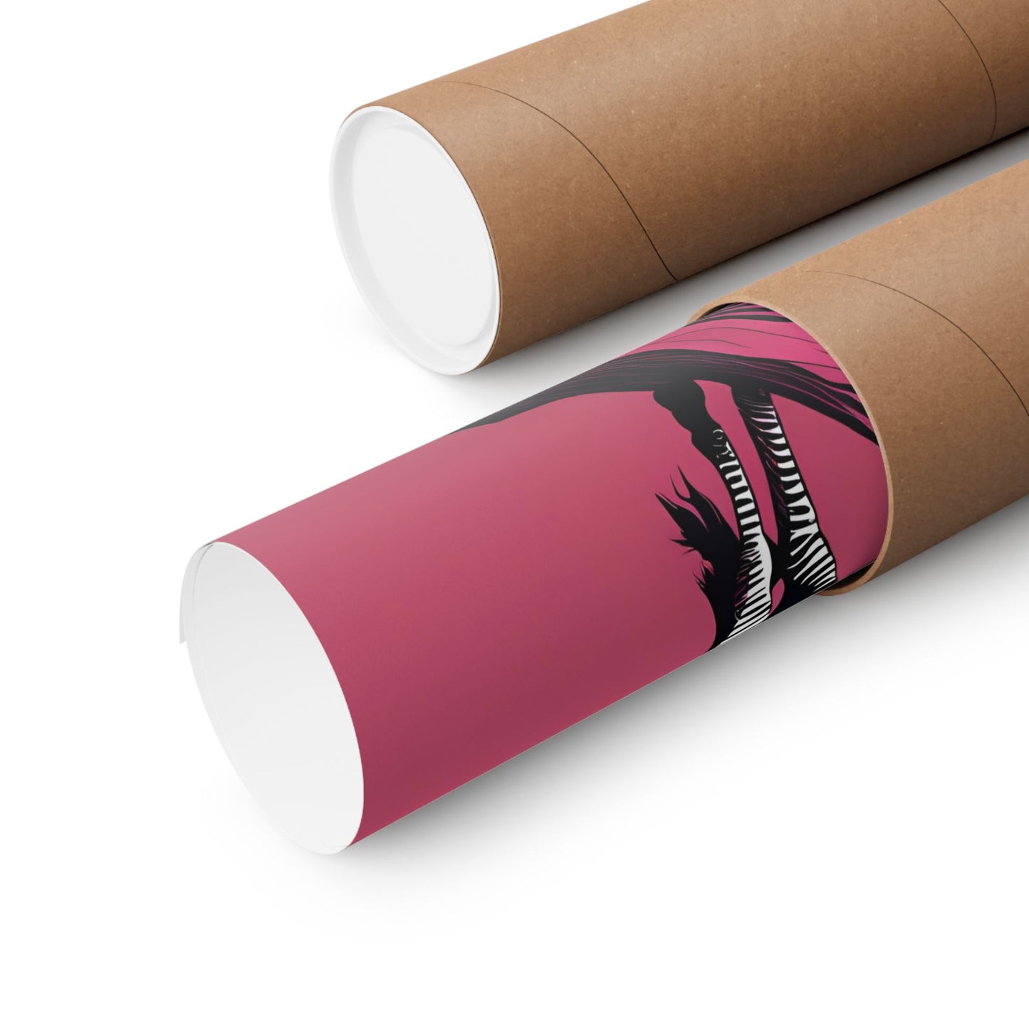 Lone Collection Zebra 10 Matte Square Posters