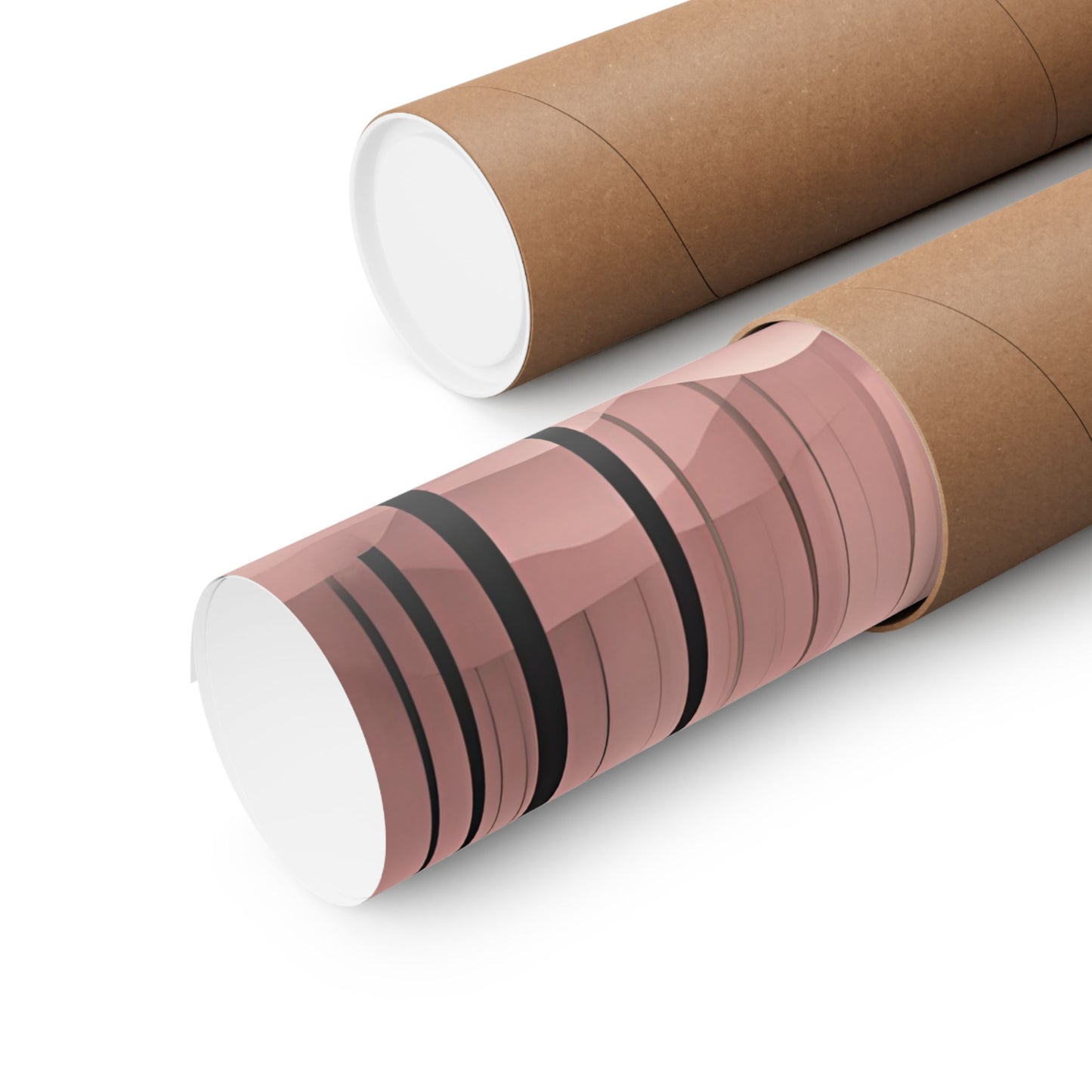Lonely Forest Pink 25 Matte Square Posters
