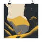 Lone Collection Giraffe 8 Matte Square Posters