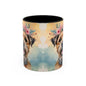 Border Terrier 01 Accent Coffee Mug - Dog Lover Gift
