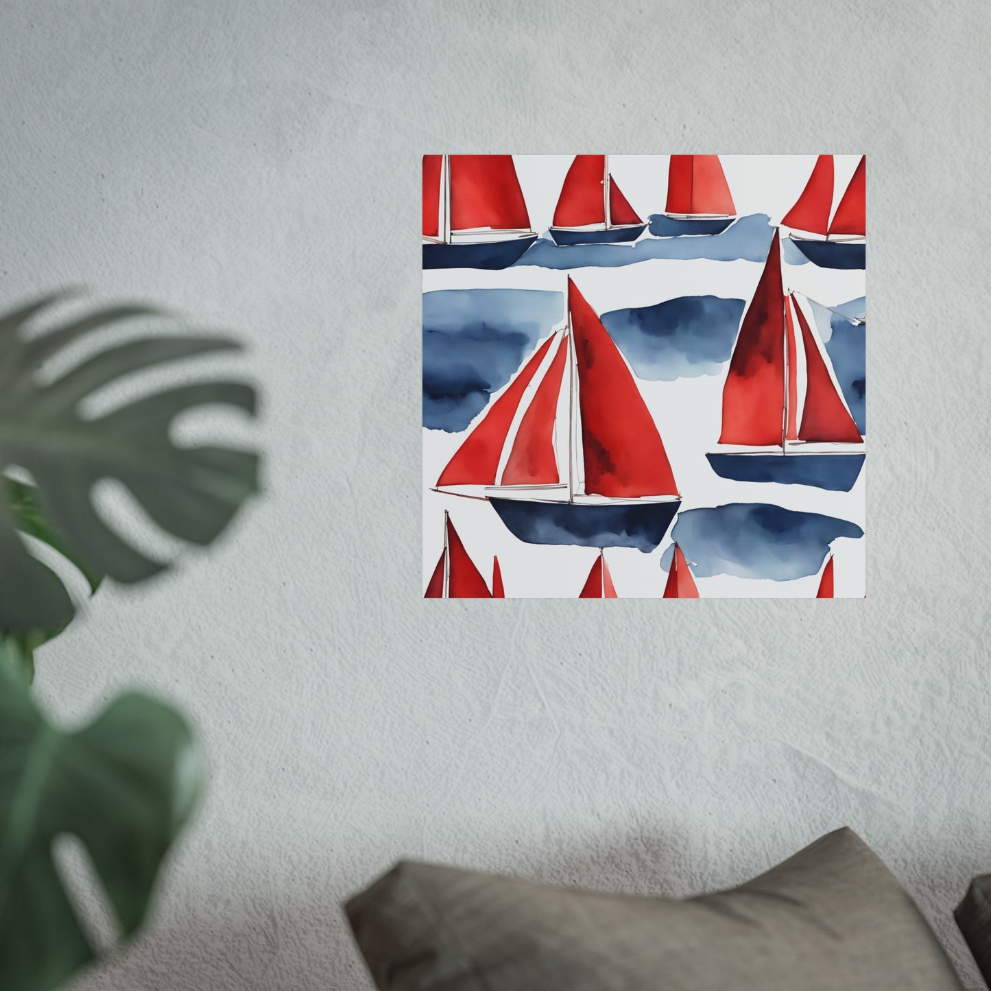 Blue Collection 18 Matte Print