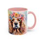 Cocker Spaniel 03 Accent Coffee Mug - Dog Lover Gift