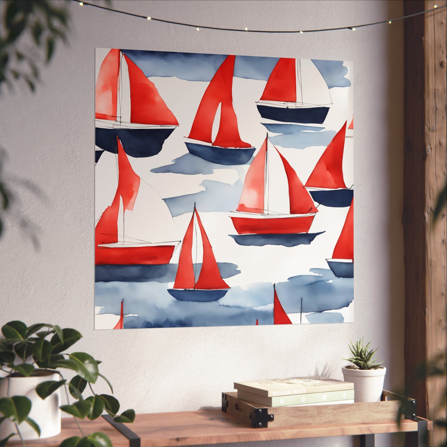Blue Collection 19 Matte Print