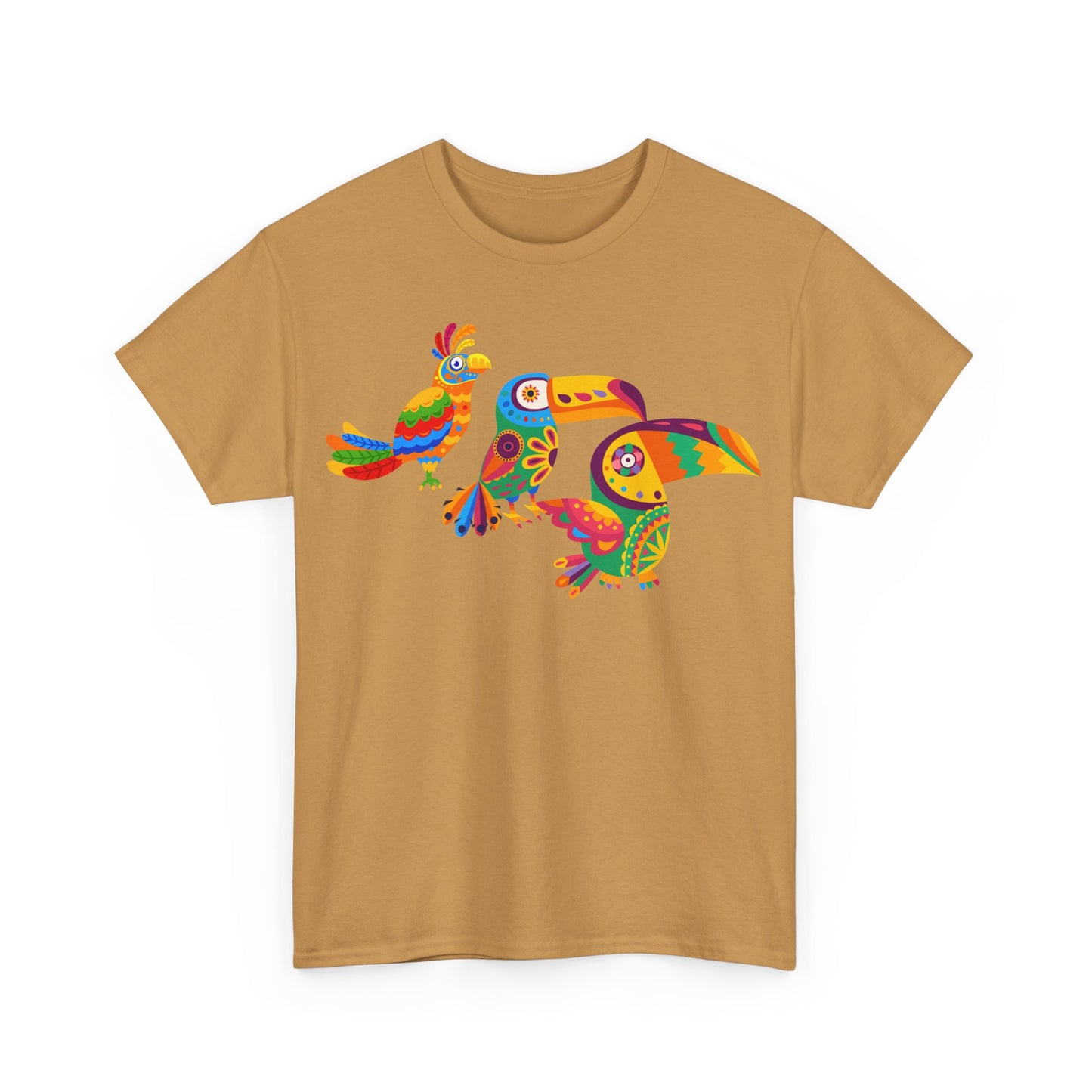 Jazzy birds 09 Unisex Heavy Cotton Tee