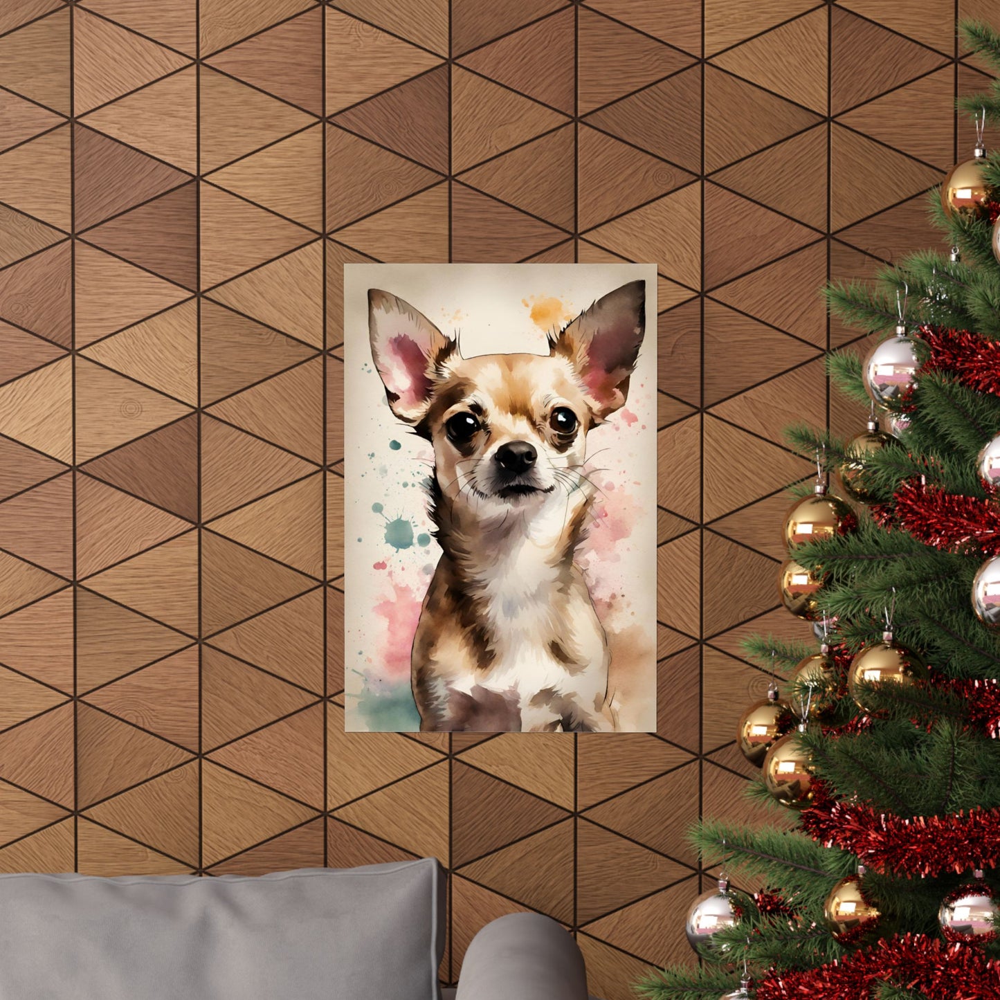 Dogs Chihuahua 01 Matte Vertical Poster