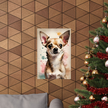 Dogs Chihuahua 01 Matte Vertical Poster