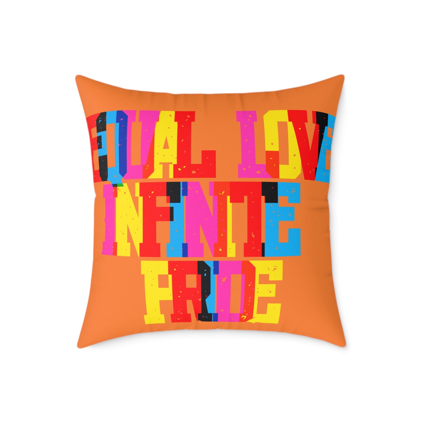 Equal Love Infinite Pride Poly Pillow