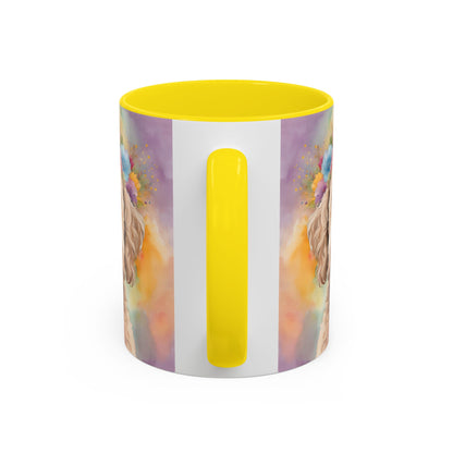 Labradoodle 01 Accent Coffee Mug - Dog Lover Gift