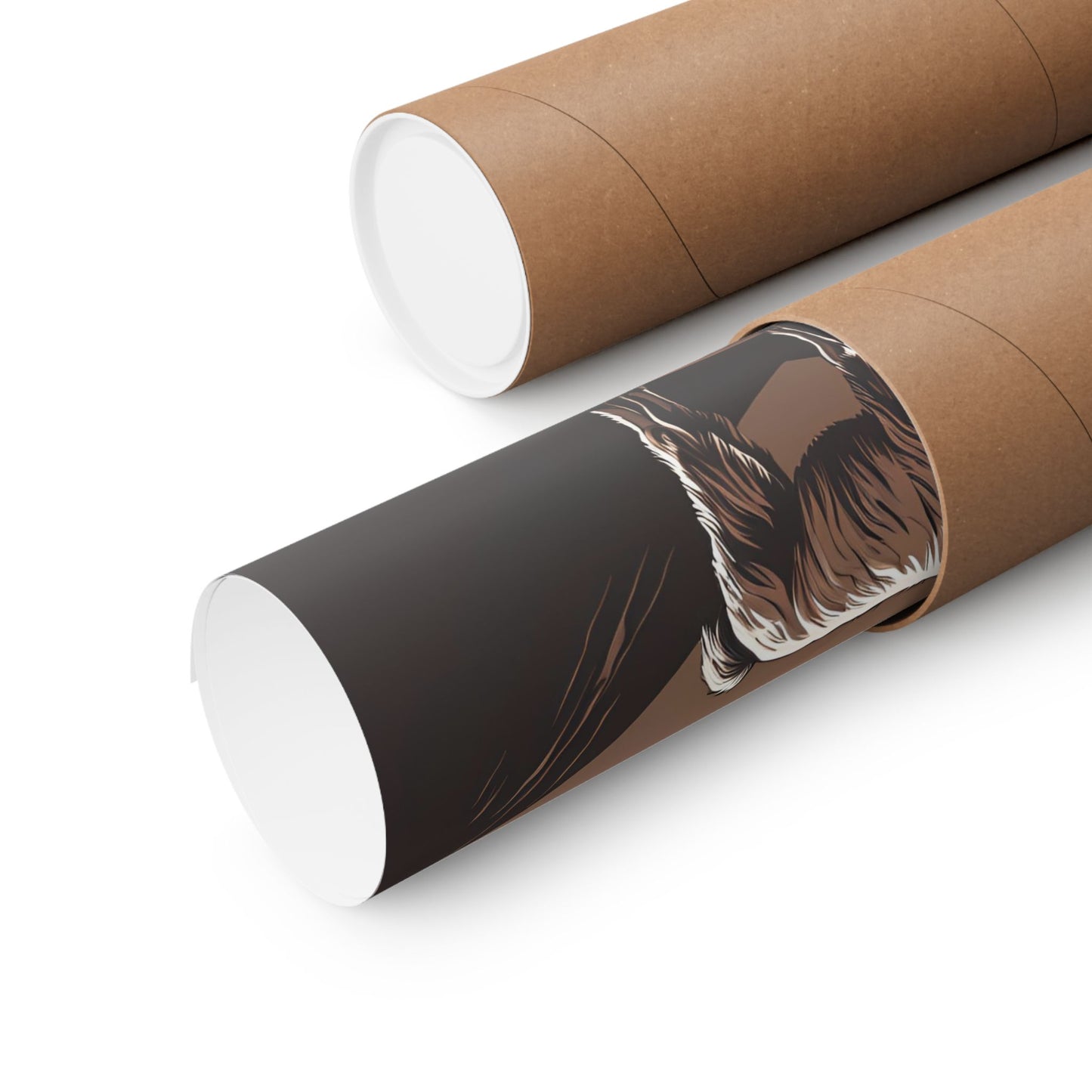 Lone Collection Llama 3 Matte Square Posters