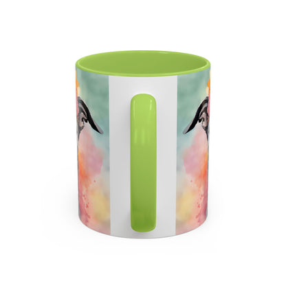 Greyhound 03 Accent Coffee Mug - Dog Lover Gift