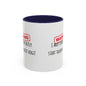 Warning I May Talk Dogs Accent Coffee Mug (11oz)